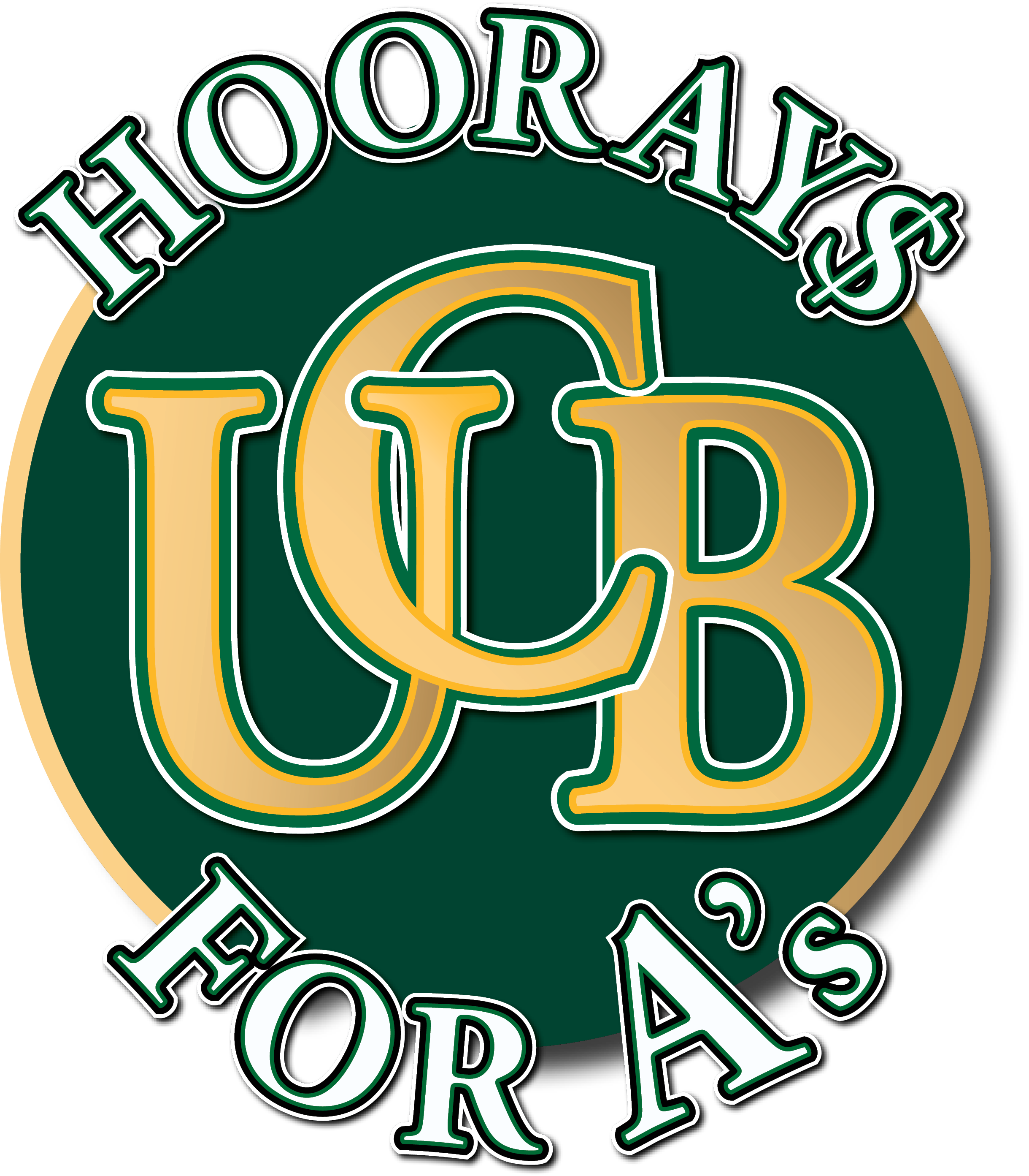UCB Hoorays for A's Logo